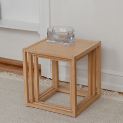 BM375 Nesting Tables, light oiled oak BM375 Nesting Tables, light oiled oak, Fredericia Furniture