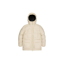 Alta Long Puffer Cargo Jacket, dune grain, Rains