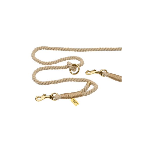 Justerbar og bl&oslash;d rebline hvalp, beige, Drew's Dogwear