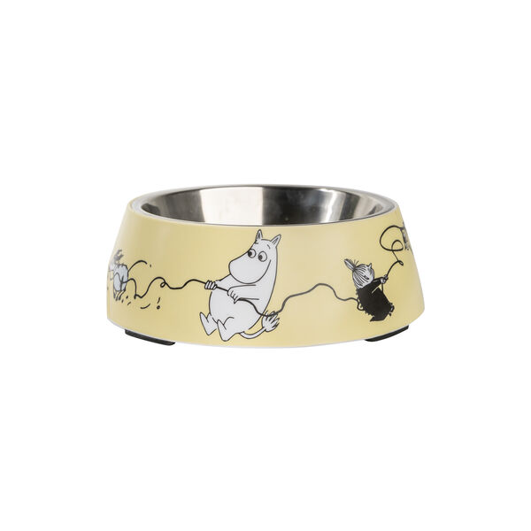 Hundeskål M, gul, Muurla