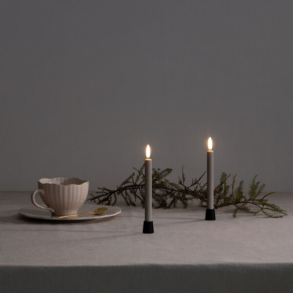 Lysestage mini tilspidset 2-pack, black, Uyuni Lighting