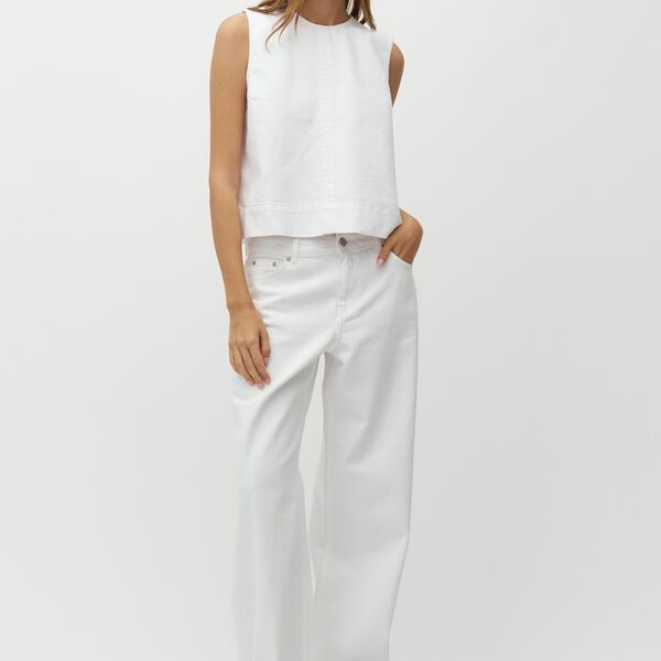 Cadian-M Jeans, white, mbyM