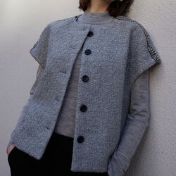 Kino cape, ligth grey, PBO