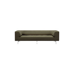 4511 Delphi 3 pers. sofa, keiga 982/aluminium, Fredericia Furniture