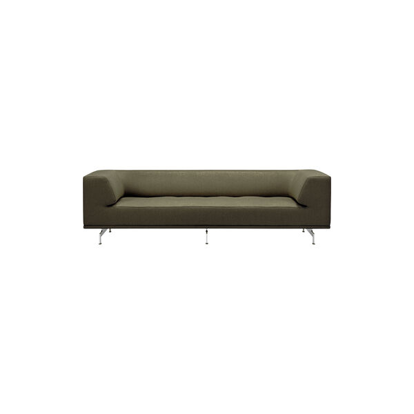 4511 Delphi 3 pers. sofa, keiga 982/aluminium, Fredericia Furniture
