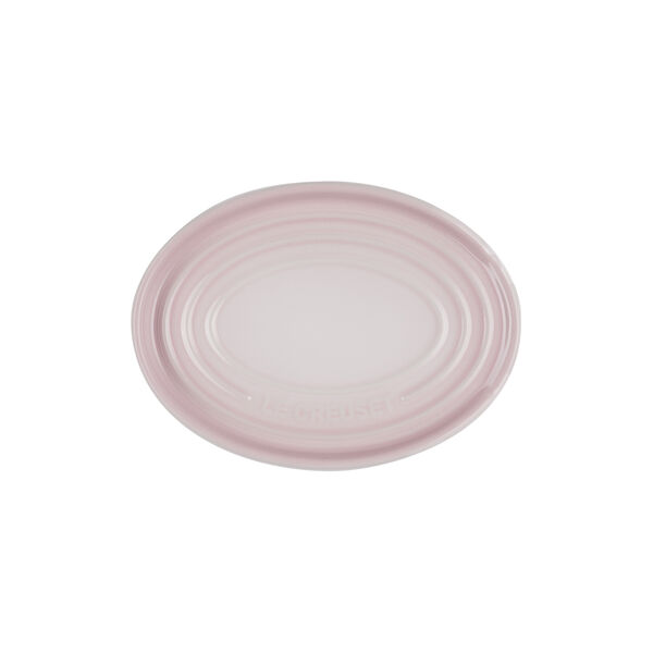 Oval grydeskeholder, shell pink, Le Creuset