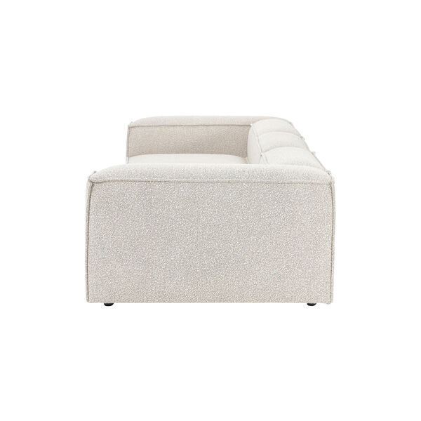 Lennon modulær 4-pers. sofa, bouclé off white, Westwing Collection