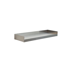 KOMPAKT Shelf | Medium | Raw Aluminium | Hylde, oursociety