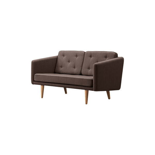 FF2002 No. 1 Sofa 2P 143 cm, mood 2102/eg olie, Fredericia Furniture