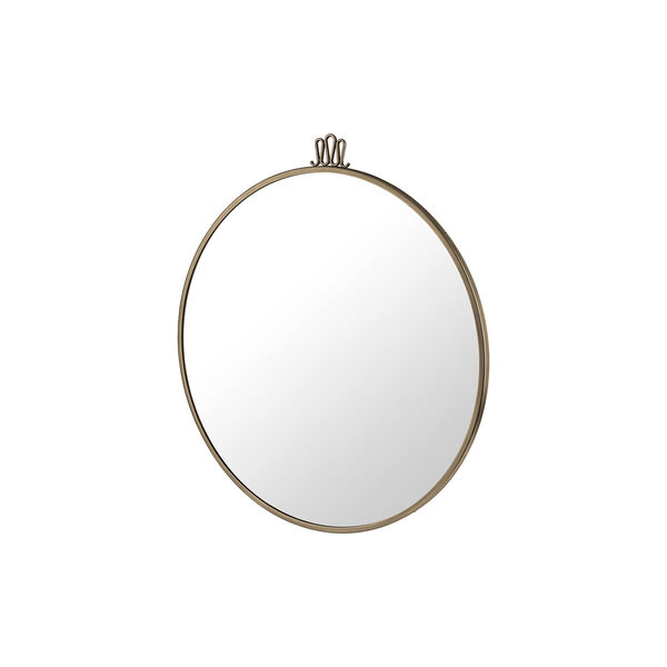 Randaccio Wall Mirror, antique brass, GUBI