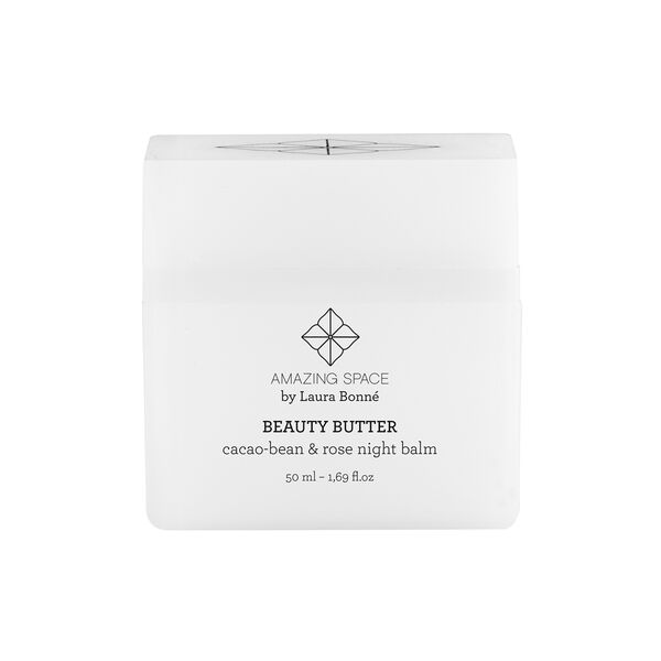 Beauty Butter – Cacaobean & Rose Balm Night Balm, Amazing Space