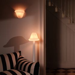 Neo Floor Light, textured white/vanilla, Original BTC