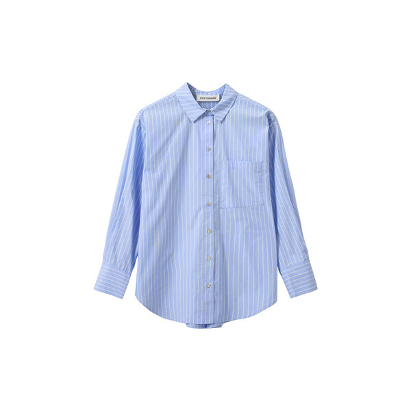 AdaleneSW Shirt, light blue striped, Sofie Schnoor