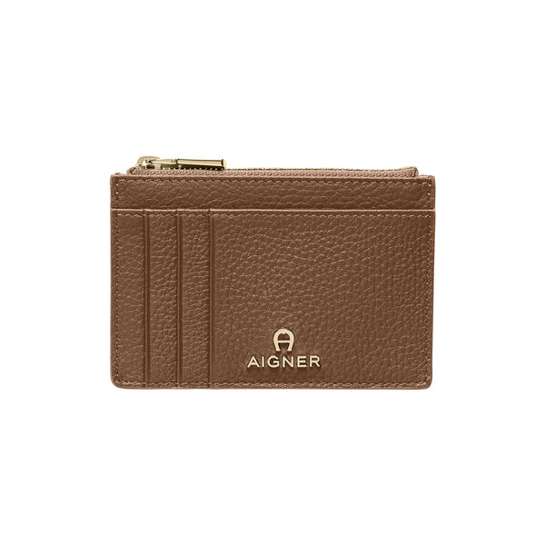 Fashion Card Case | Saddle Brown | Kortholder, Aigner