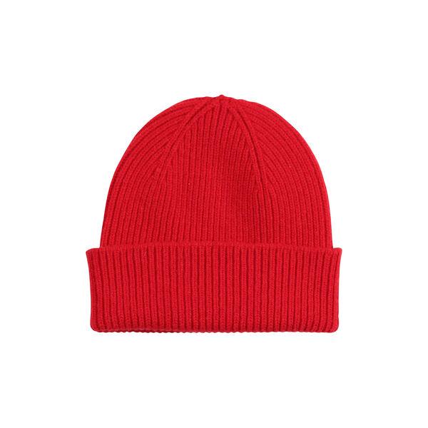 Køb Merino Wool Beanie, red fra Colorful Standard | Illums Bolighus