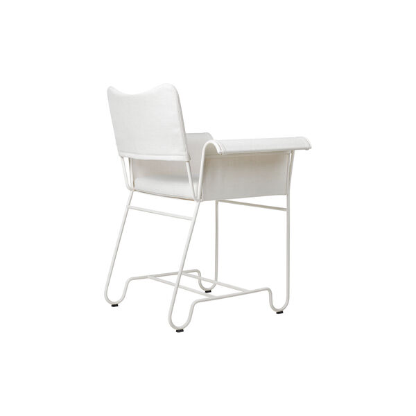 Tropique Dining Chair without Fringes, Leslie Limonta 06/classic white semi matt, GUBI
