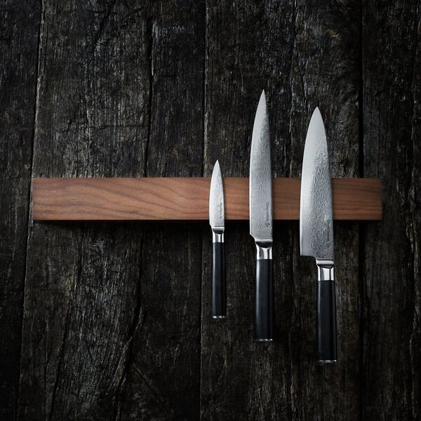 Knivmagnet, valnød Knivmagnet, valnød, Gastrotools