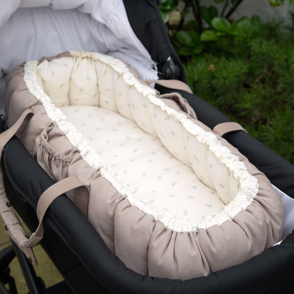 3-i-1 babynest, sophora leaves, Sebra