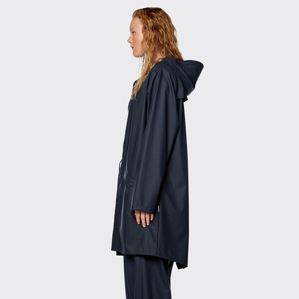 Long Jacket, navy, Rains