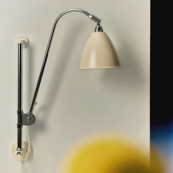 Bestlite BL5 Wall Lamp, soft white semi matt/chrome Bestlite BL5 Wall Lamp, soft white semi matt/chrome, GUBI