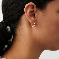 Affection Hoops Small, sterlingsølv, Pernille Corydon Jewellery