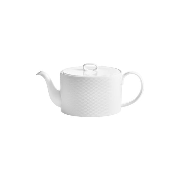 Gio Teapot, white, Wedgwood