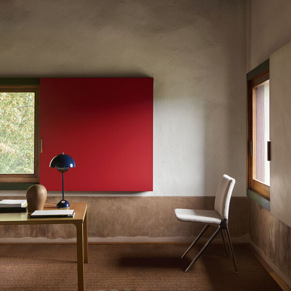 Flowerpot VP3 Table Lamp, steel blue, &Tradition