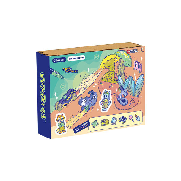 Suntopia trælegetøj | Eco Detectives, Crateit