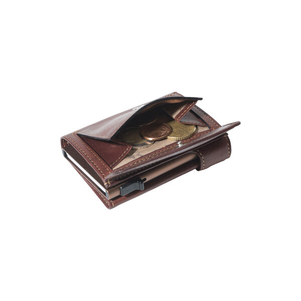 Cardholder, dark brown, Tony Perotti