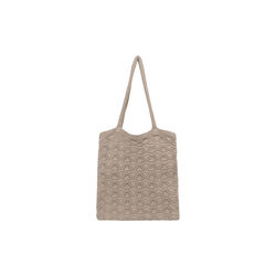 Strikket Net, khaki, By LOHN