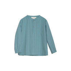 Peasant Shirt, mineral stripe, Serendipity