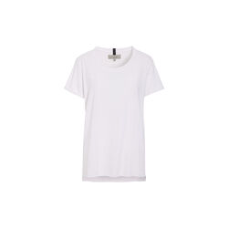 Soft Jersey T-Shirt With Relaxed Silhouette | White, Henriette Steffensen Copenhagen