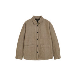 Dusty Shirt, smokey brown melange, Aiayu