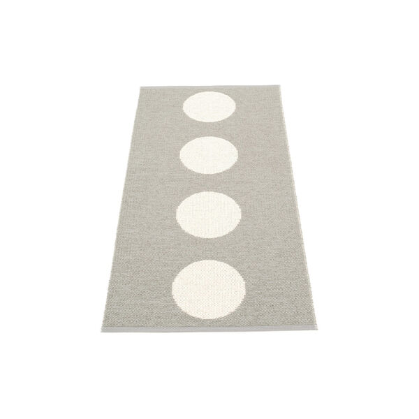 Vera gulvl&oslash;ber, warm grey/vanilla, Pappelina