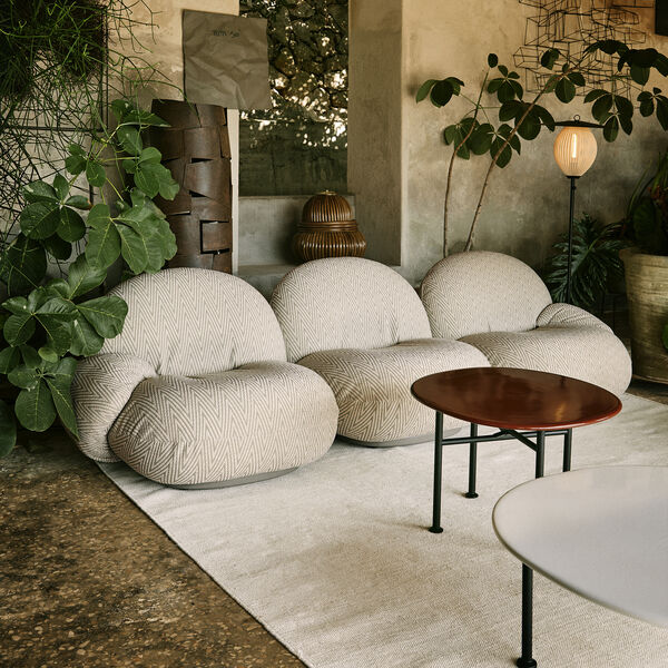 Carmel Coffee Table, rock red, GUBI