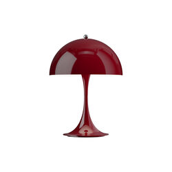 Panthella 250 Portable bordlampe, opaque burgundy, Louis Poulsen