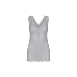 Cotton Lacey Top, grey, Seamless Basic