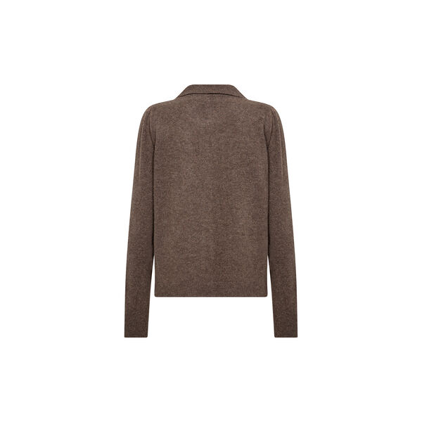 LR-ELOISE 12 Pullover, coffee melange LR-ELOISE 12 Pullover, coffee melange, Leveté Room