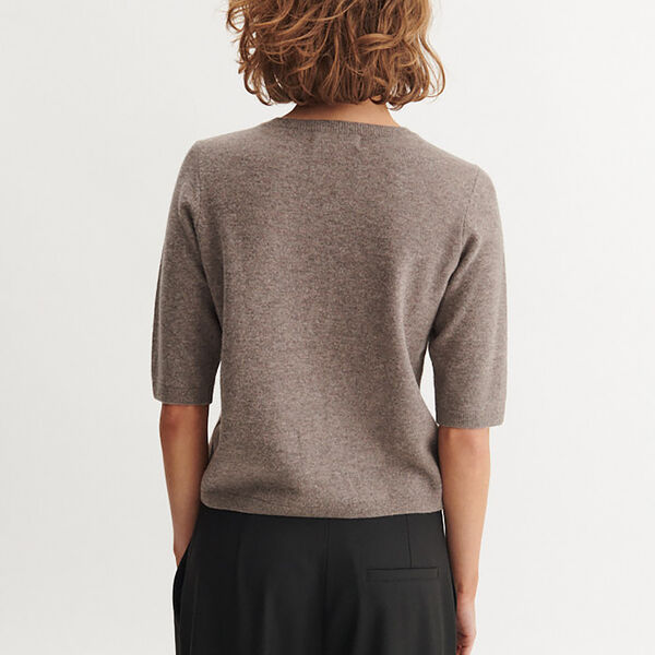 Selem Granddad Tee, portobella, Basic Apparel