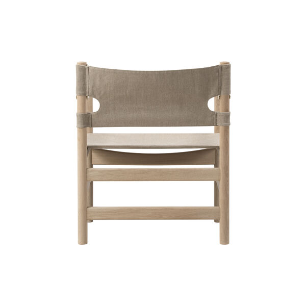 Canvas 21 Chair, s&aelig;bebehandlet eg/natur canvas, Fredericia Furniture