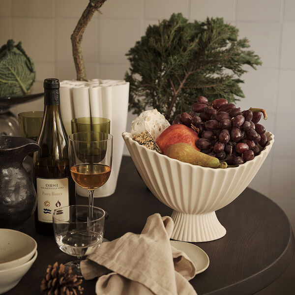 Fountain Sk&aring;l Large, off-white, Ferm Living