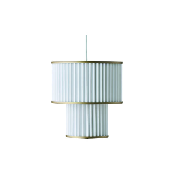 110 PLIVELLO pendel golden, hvid 110 PLIVELLO pendel golden, hvid, LE KLINT