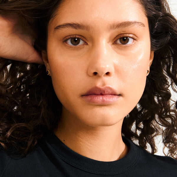 BETWEEN øreringe, guldbelagt, Pilgrim