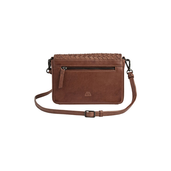 VanyaMBG Crossbody Bag Weave, cognac, Markberg