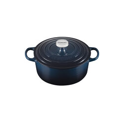 Signature rund gryde Ø 24 cm, nuit, Le Creuset