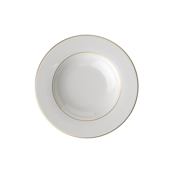 Anmut Gold Dyb Tallerken Ø 24 cm, hvid/guld, Villeroy & Boch