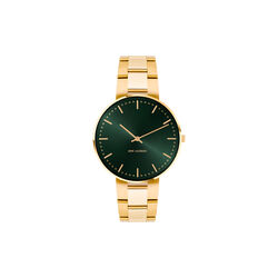 City Hall Evergreen armbåndsur, green/gold/matt gold City Hall Evergreen armbåndsur, green/gold/matt gold, Arne Jacobsen Watches