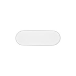 Oval plate | L 26 | White shiny | Fad, ASA Selection