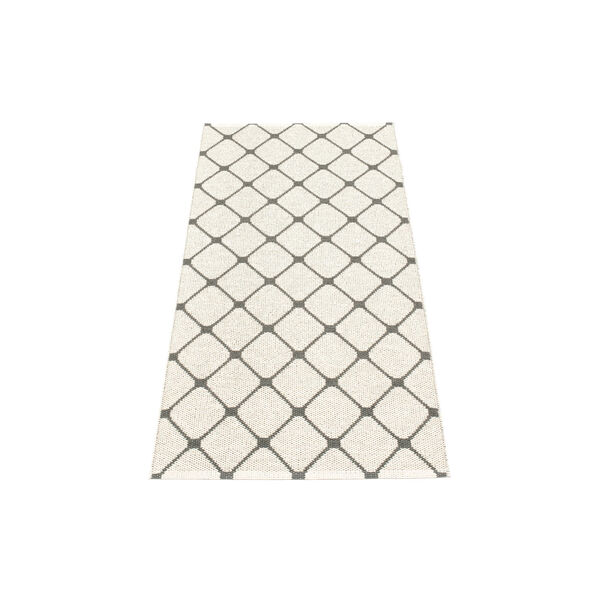 Rex gulvløber, charcoal/vanilla, Pappelina