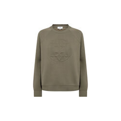 LR-NUKA 11 Sweatshirt, kalamata, Levet&eacute; Room